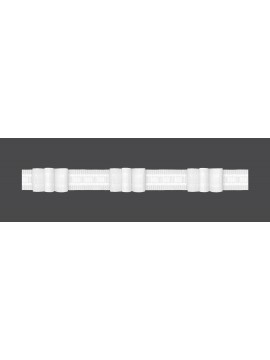 Taśma marszcząca ZAKŁADKOWA 4 fałdy 2,5cm 1:3 ROLKA 100 metrów