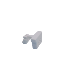 Zaślepka do szyny TS wciskana biała